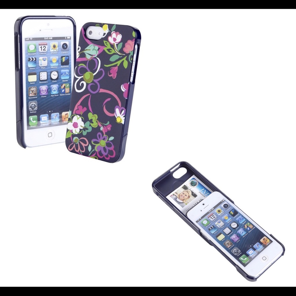 Vera Bradley Slide Frame IPhone Case NWT Ribbons